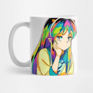 Urusei Yatsura pop art Mug